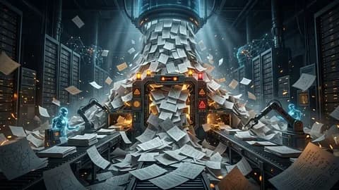 722 Math Papers in a Day Broke the Review Queue